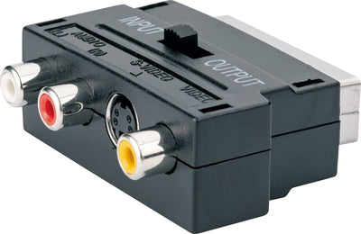 AV adapter (with switching INPUT / OUTPUT)