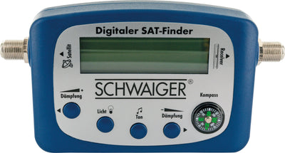SAT finder with LCD display