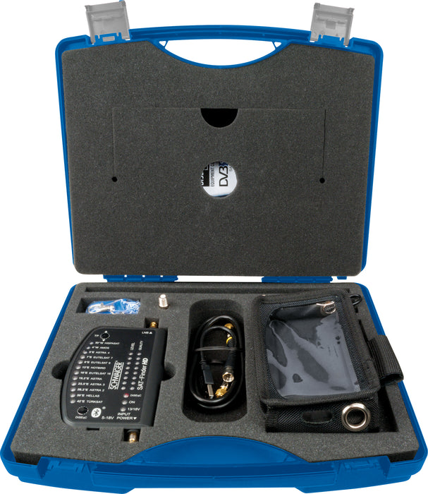Sat Finder HD Set im Transportkoffer
