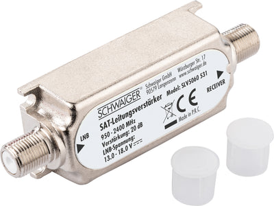 SAT IF line amplifier (20 dB)