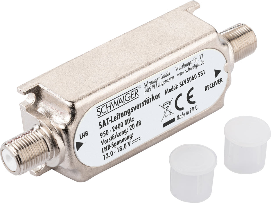 SAT-Leitungsverstärker 20dB