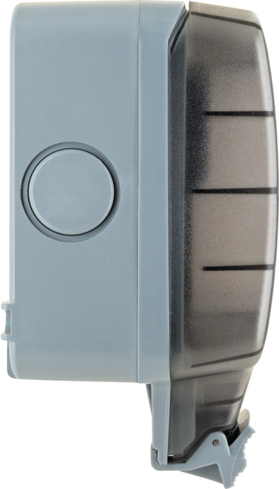 Außensteckdose für Winkelstecker
