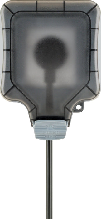 Außensteckdose für Winkelstecker