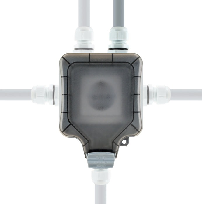 Außensteckdose für Winkelstecker