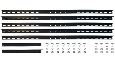 Alu Solarmodul Ständerwerk schwarz