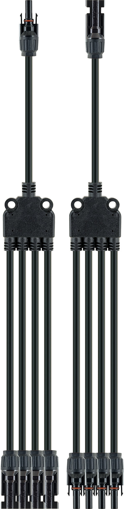 Solar Adapterkabel Set 4in1 35 cm