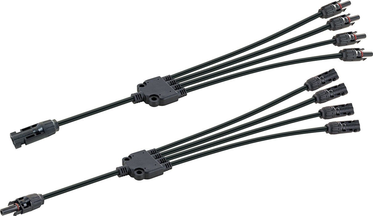 Solar Adapterkabel Set 4in1 35 cm