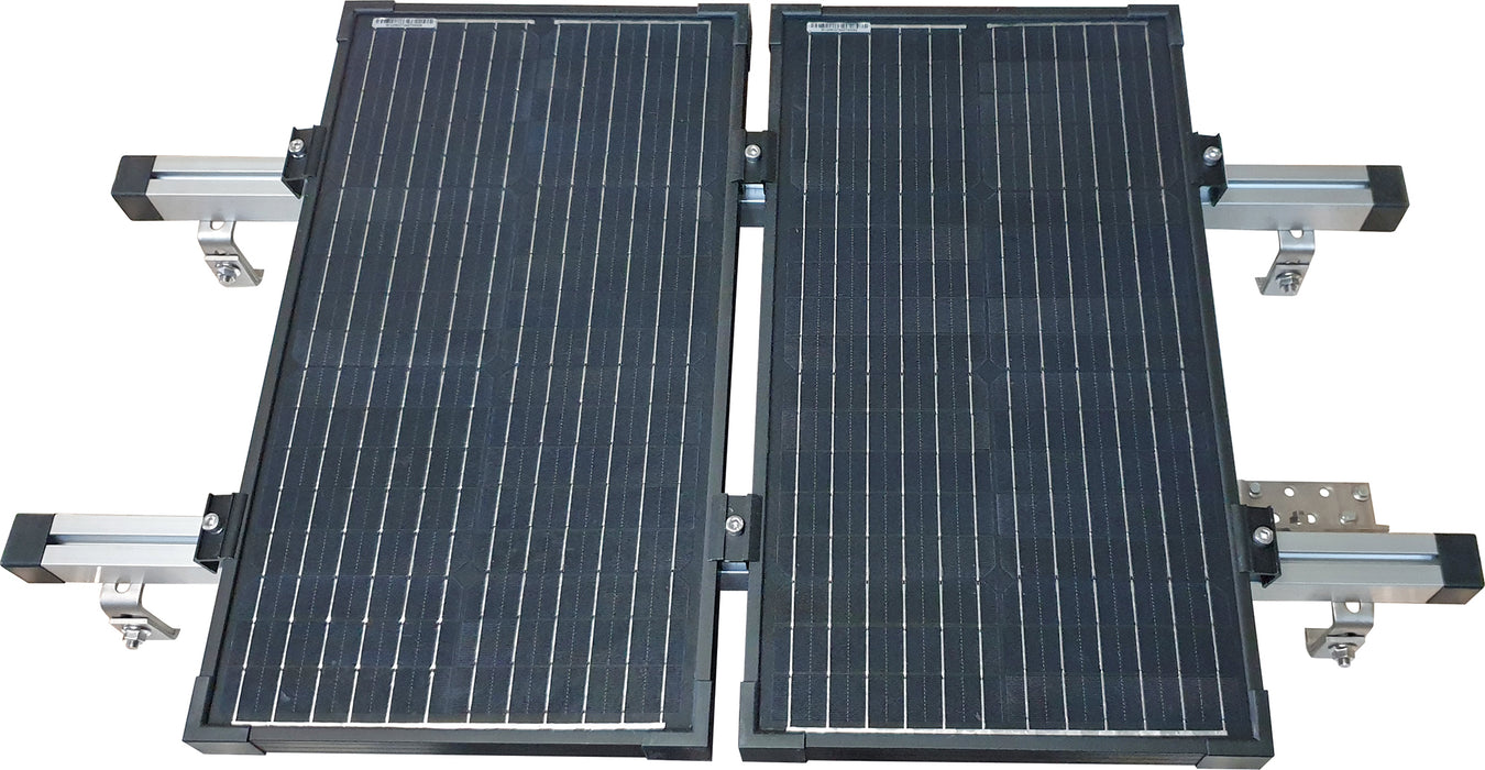 Ziegeldach-Montage Set für 2 Solarmodule