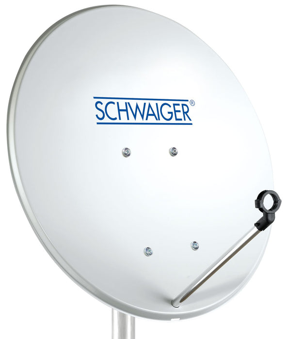 Satellitenschüssel 40 cm Stahl Hellgrau