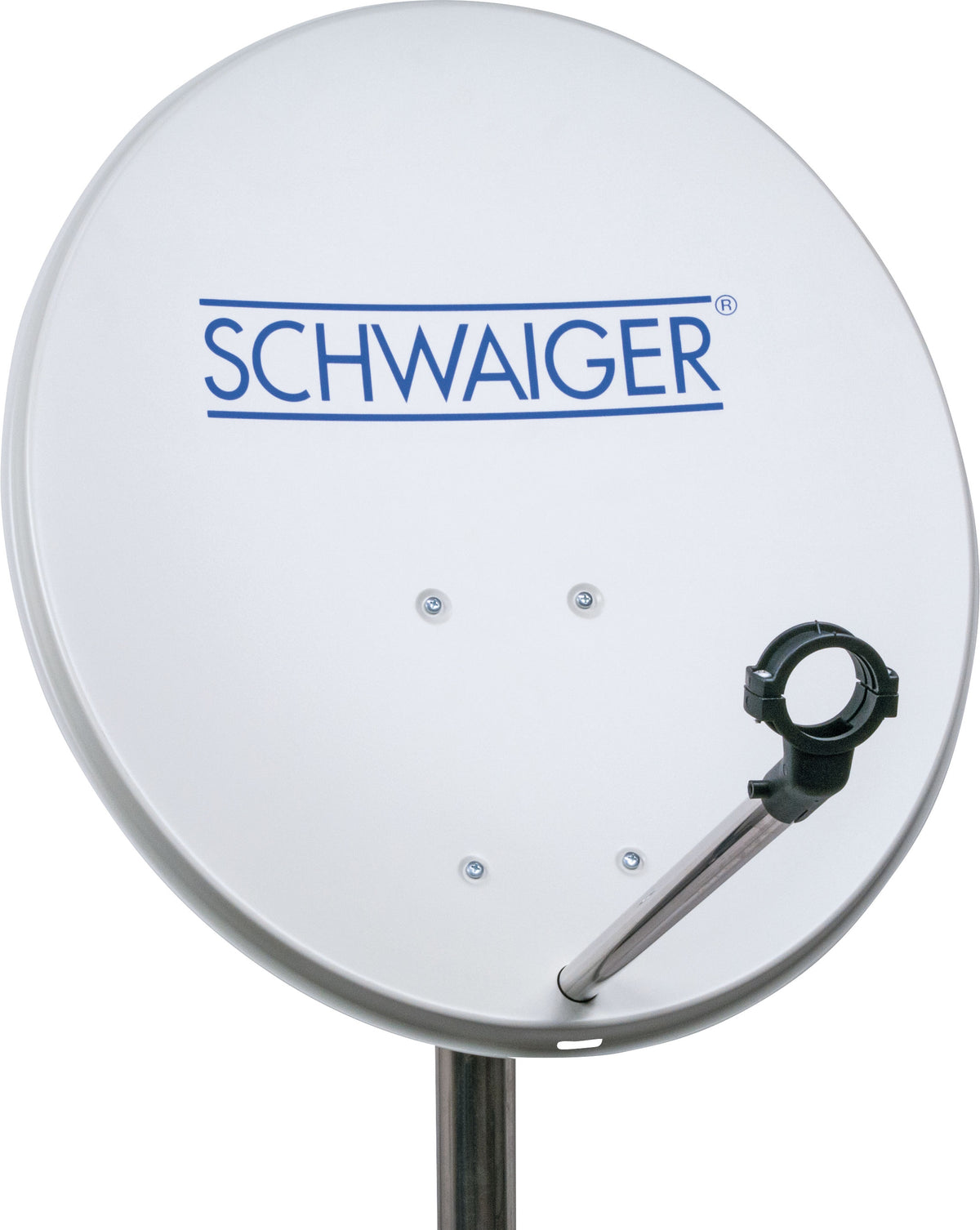 Satellitenanlage Set Hellgrau Stahl 60 cm