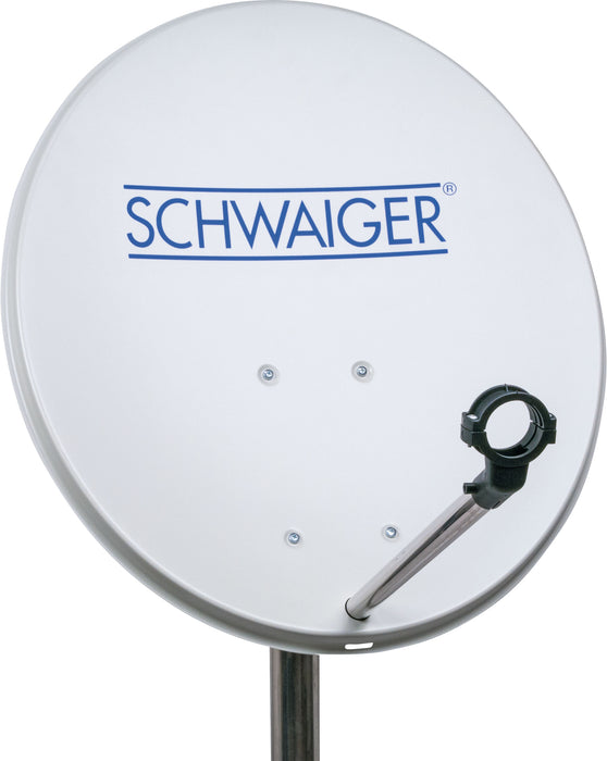 Satellitenanlage Set Hellgrau Stahl 55 cm