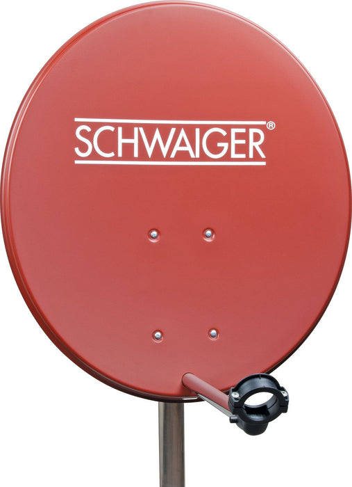Stahl Satellitenschüssel 60 cm ziegelrot