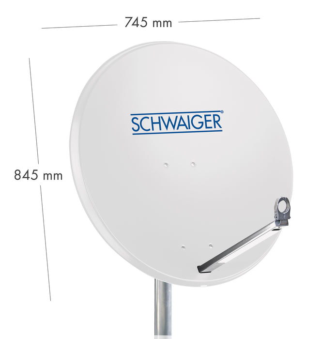 Aluminum offset antenna (75 cm)
