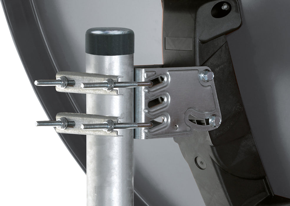 Aluminium Satellitenschüssel 80 cm anthrazit