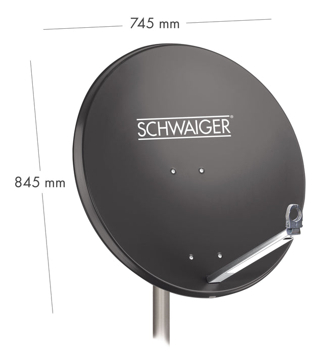 Aluminum offset antenna (75 cm)