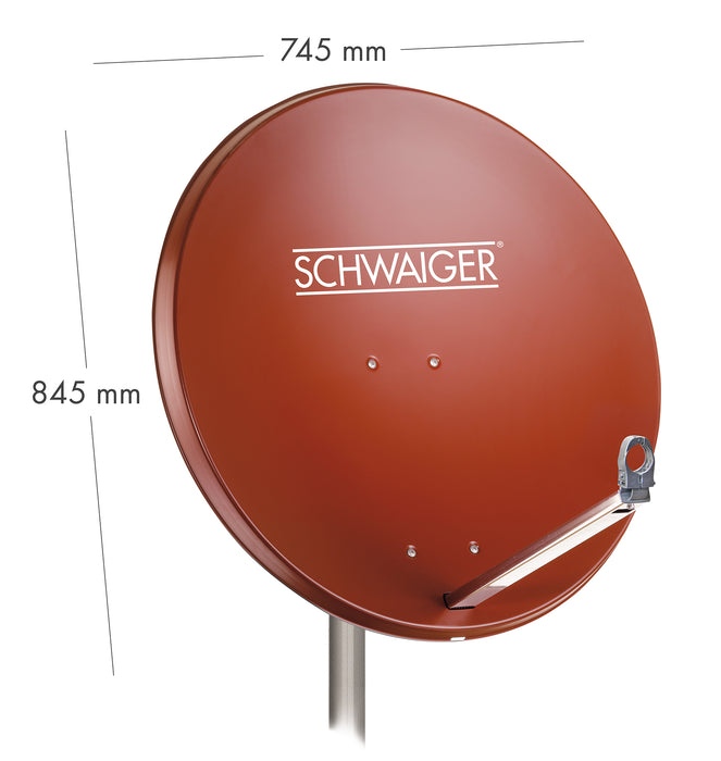 Aluminum offset antenna (75 cm)