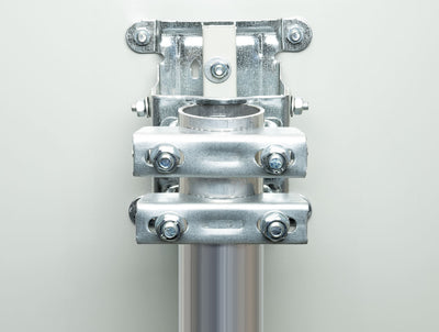 Stahl Satellitenschüssel 60 cm hellgrau