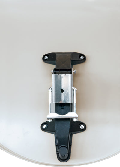 Stahl Satellitenschüssel 70 cm Hellgrau