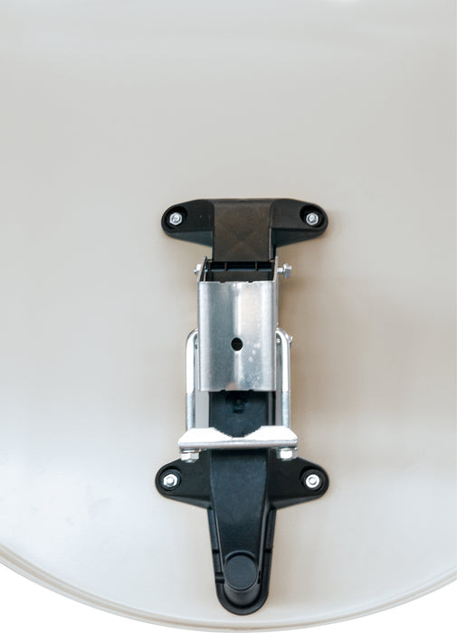 Stahl Satellitenschüssel 70 cm Hellgrau