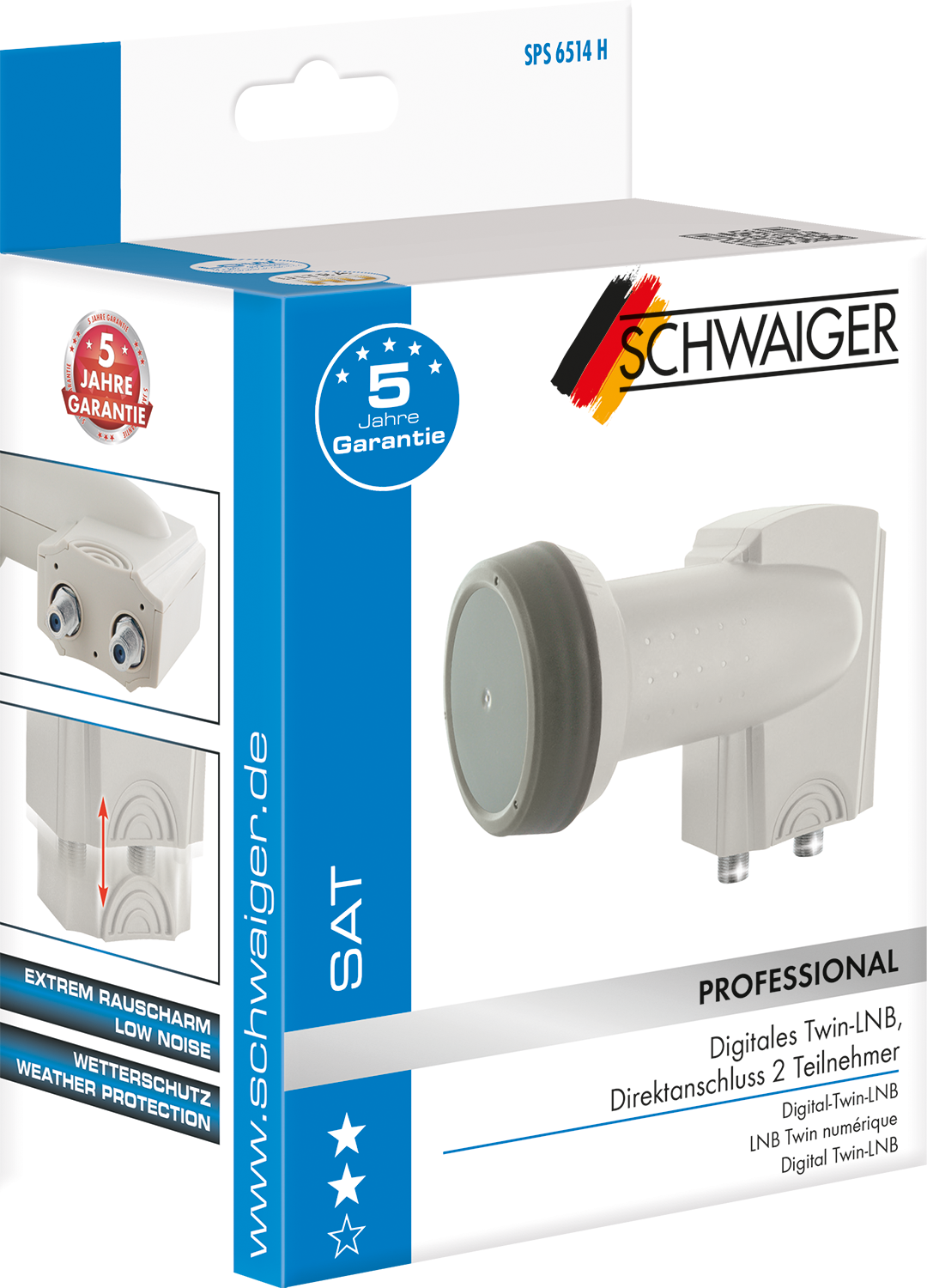 Digital twin LNB