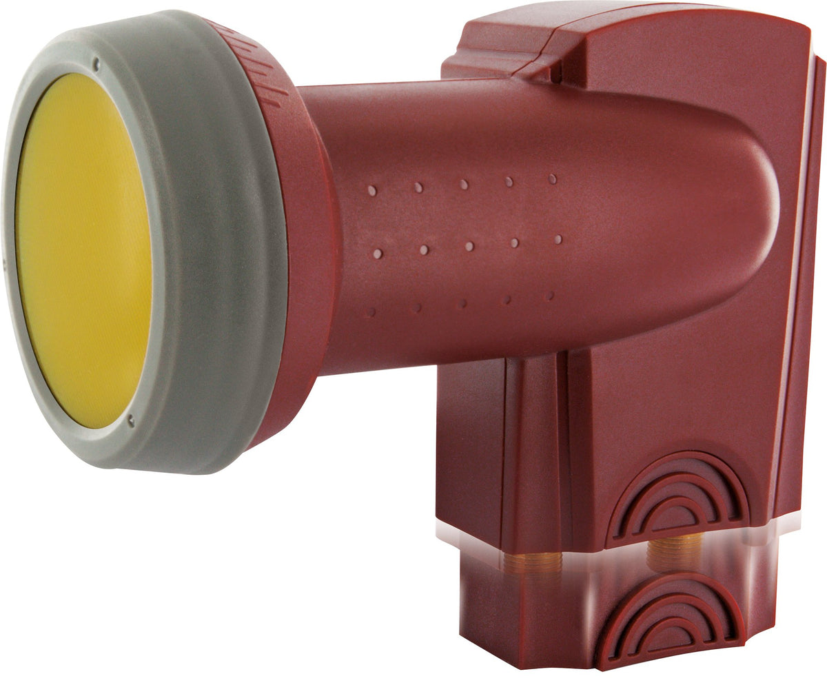 Twin LNB digital SUN PROTECT ziegelrot