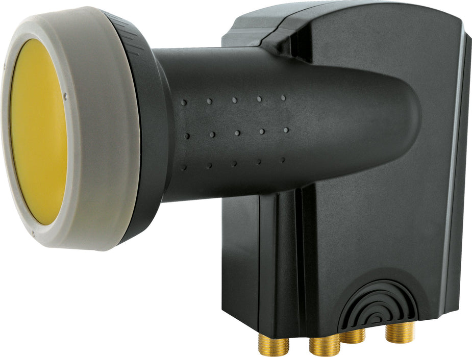 Quad LNB digital SUN PROTECT anthrazit