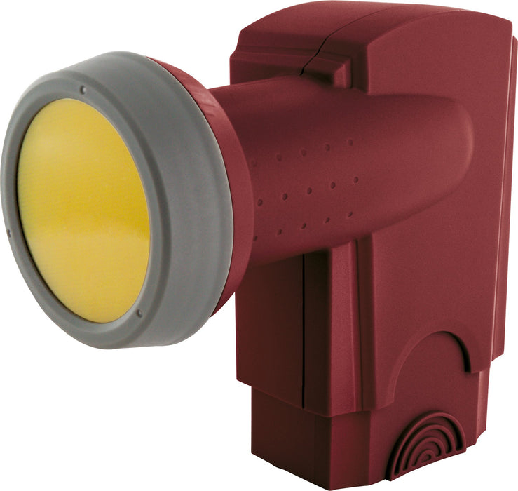 Quad LNB digital SUN PROTECT ziegelrot
