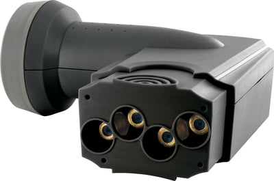 Quad LNB digital SUN PROTECT anthrazit