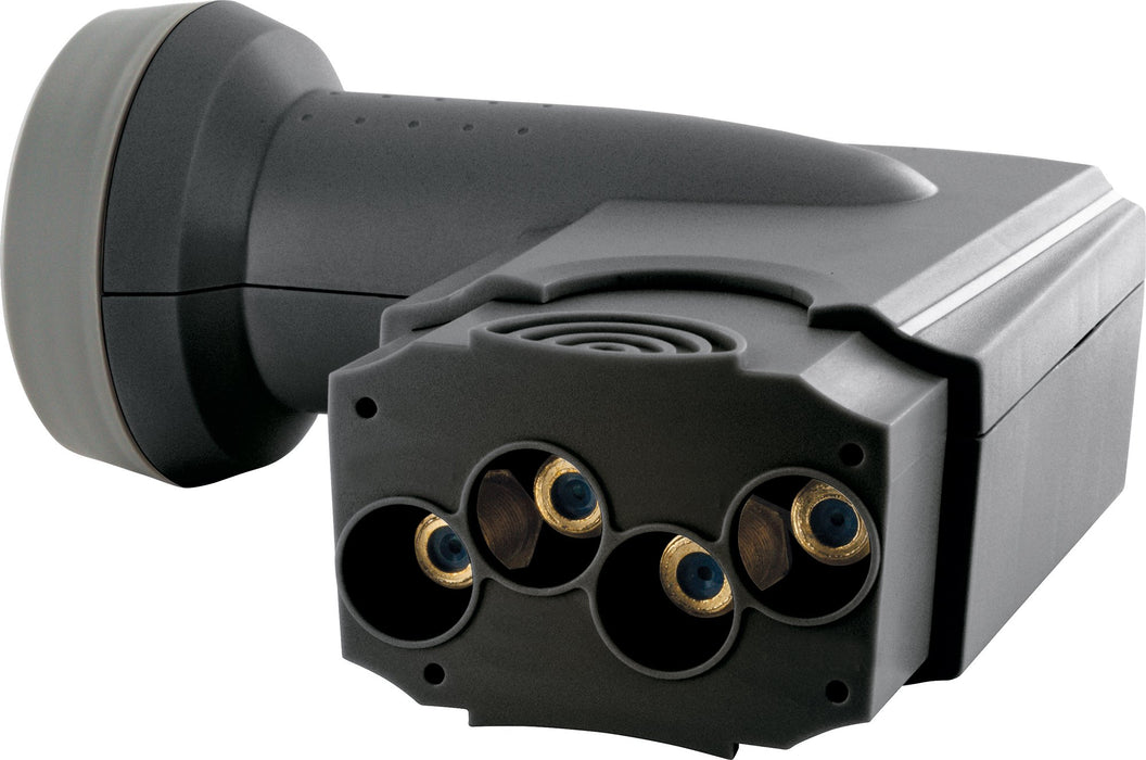 Quad LNB digital SUN PROTECT anthrazit