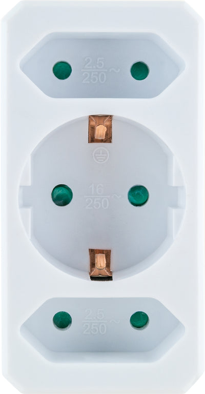 Steckdosenadapter 3-fach