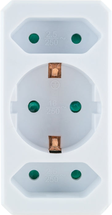 Steckdosenadapter 3-fach