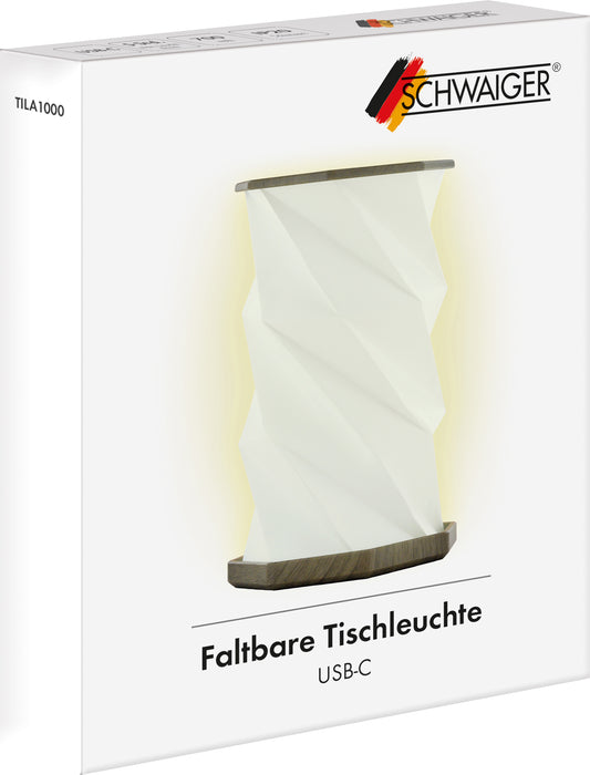 Origami Leuchte faltbar