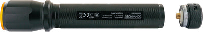 LED flashlight with zoom function