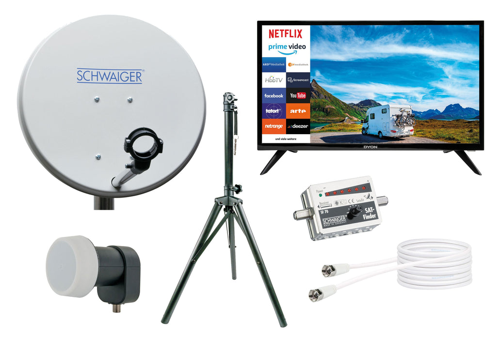 Camping satellite system