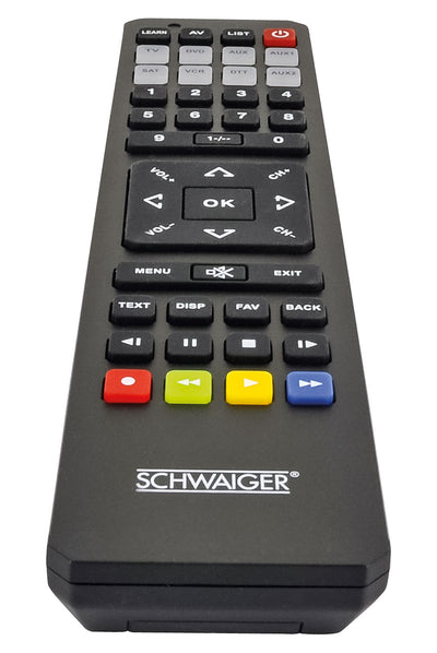 Universalfernbedienung mit 47 Tasten