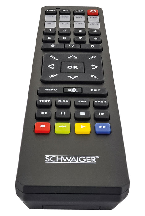 Universalfernbedienung mit 47 Tasten