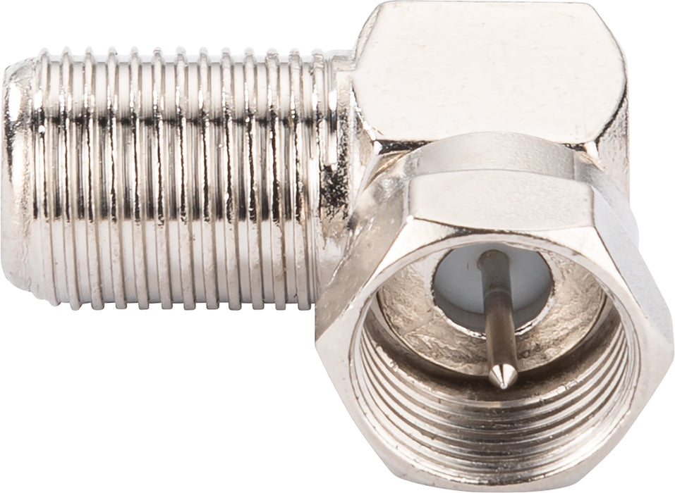 F-Winkeladapter F-Stecker auf F-Buchse