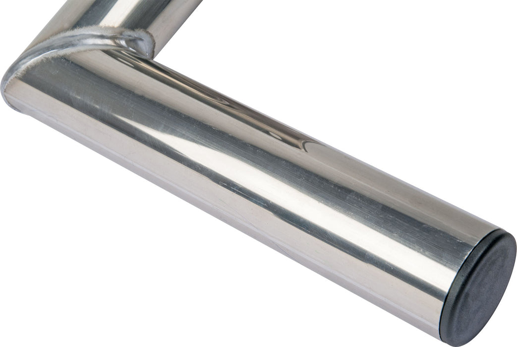 Wandhalter Aluminium Chromoptik 15 cm