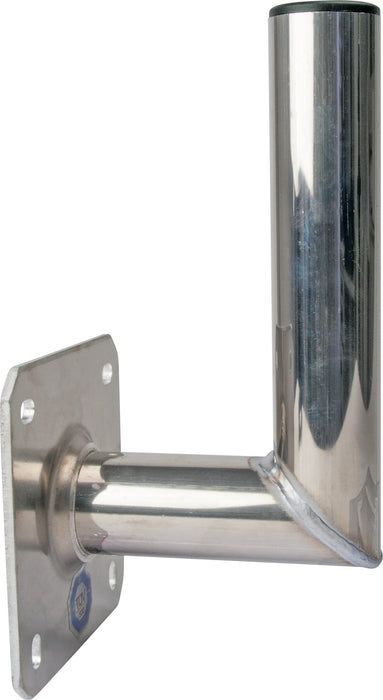 Wandhalter Aluminium Chromoptik 15 cm