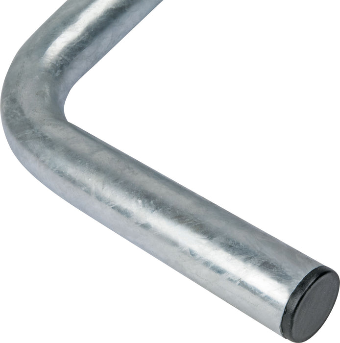 SAT-Wandhalter Stahl 25 cm abgerunderter Winkel