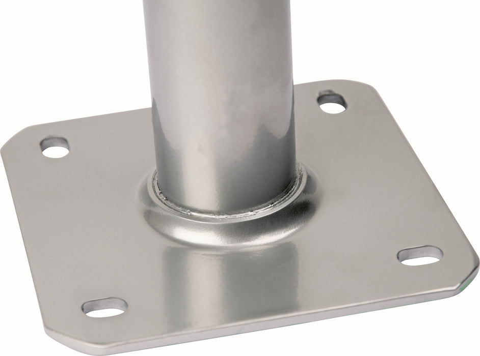 Wandhalter Aluminium Grau 25/35 cm