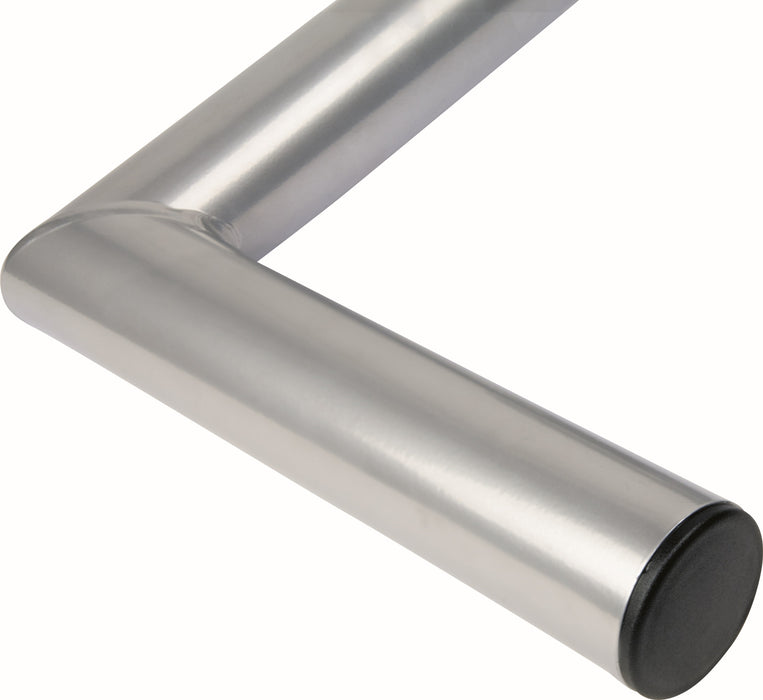 Wandhalter Aluminium Grau 25/35 cm