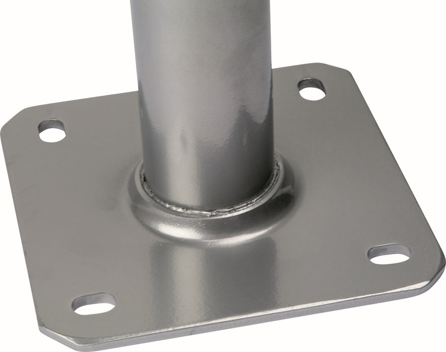 Wandhalter Aluminium Grau 25/35 cm