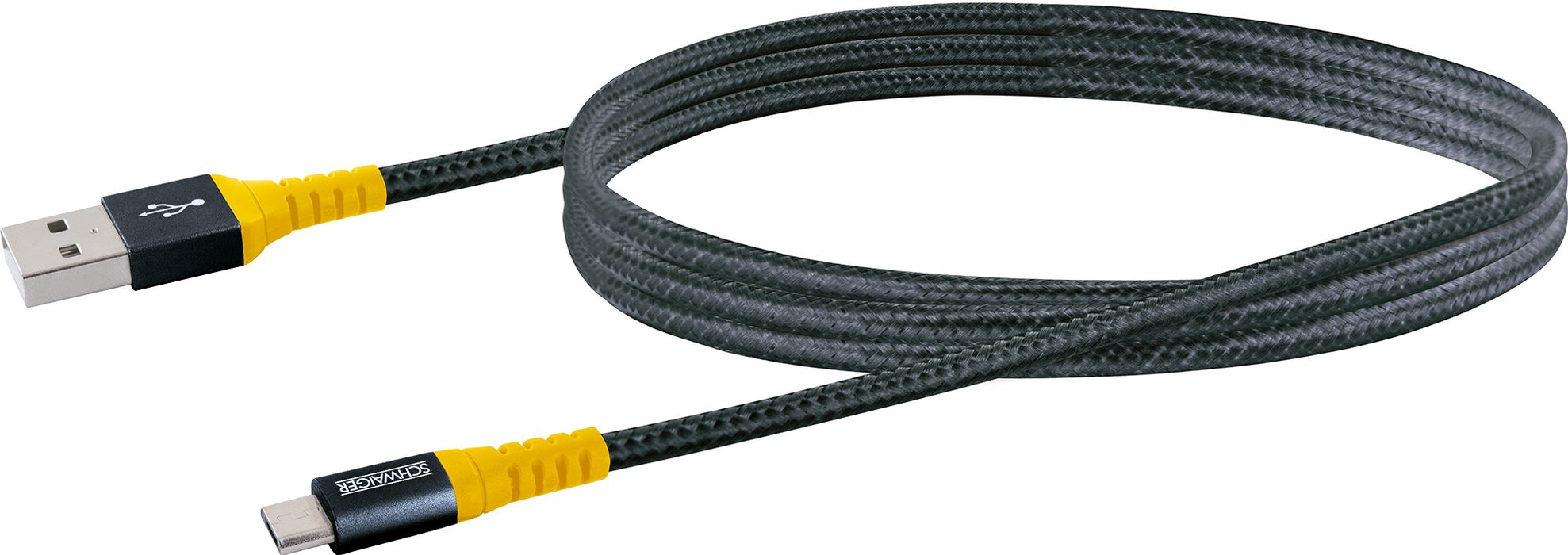 Micro-USB auf USB-A Kabel extrem reißfest 1,2 m