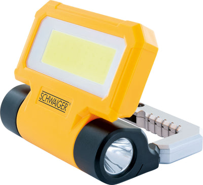 2in1 LED work light with rechargeable battery
