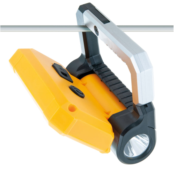 Arbeitsleuchte mit COB-LED Strahler und Taschenlampe