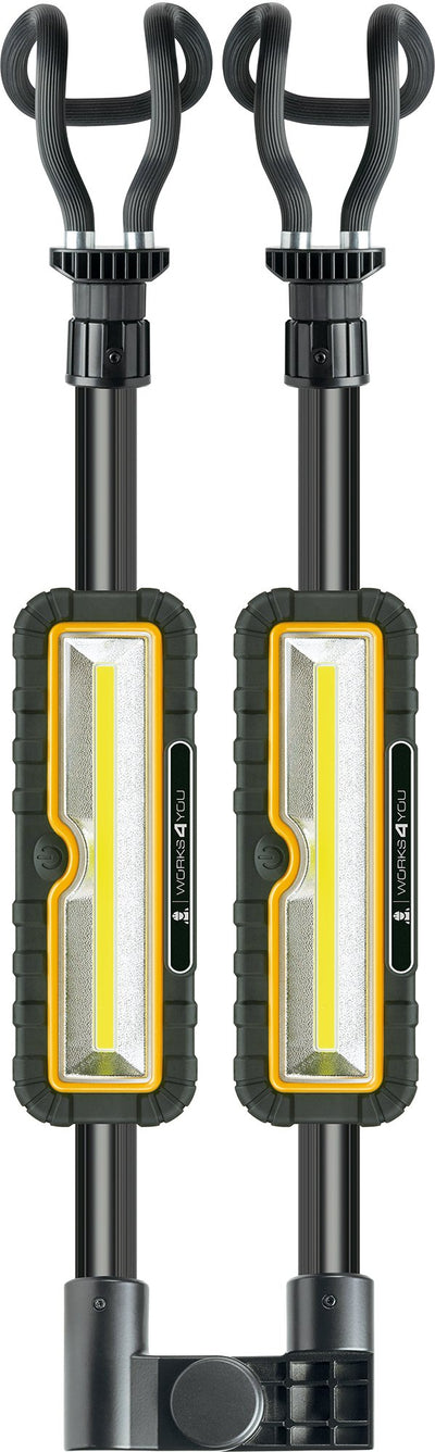LED double work light with power bank function