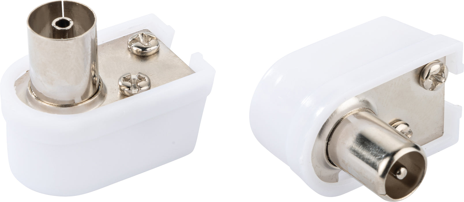 IEC angled plug set