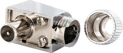 IEC angled connector