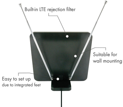 DVB-T2 HD Zimmerantenne (aktiv)